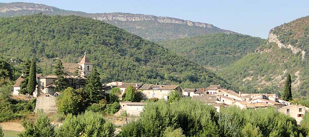 view of the village of curnier