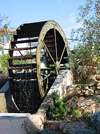 roue à eau de tulette
