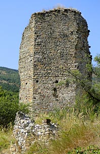 ruines tour de verclause